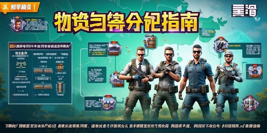 和平精英物资分配指南，团队协作与个人收益的平衡之道，和平精英团队物资分配策略，协作与收益的平衡技巧